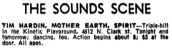 Tim Hardin / Spirit / Mother Earth on Feb 14, 1969 [182-small]