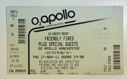 Friendly Fires / Totally Enormous Extinct Dinosaurs on Dec 15, 2011 [198-small]