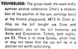 The Youngbloods / Crow / Corporation on Jun 20, 1969 [313-small]