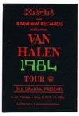 Van Halen  / The Velcros on May 9, 1984 [900-small]