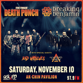 Five Finger Death Punch / Breaking Benjamin / Bad Wolves / From Ashes to New on Nov 10, 2018 [138-small]