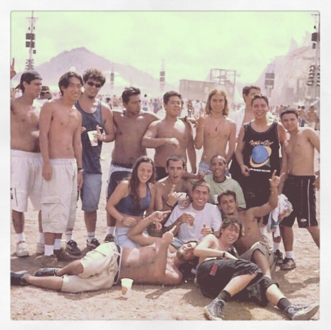 90's Red Hot Chili Peppers×Silver Chair Red Hot Chili Peppers Silverchair Rock Poster – Aesthetic