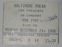 Bon Jovi / Cinderella on Dec 29, 1986 [634-small]