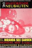 Miranda Sex Garden / Einsturzende Neubauten on May 3, 1993 [677-small]