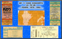 My KISSTORY - KISS Concerts #1 to #5, tags: KISS, Ticket - KISS / Amber Wild on Oct 23, 2023 [276-small]