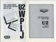U2 / The Dream Syndicate on May 12, 1983 [382-small]