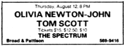 Olivia Newton-John / Tom Scott on Aug 12, 1982 [842-small]