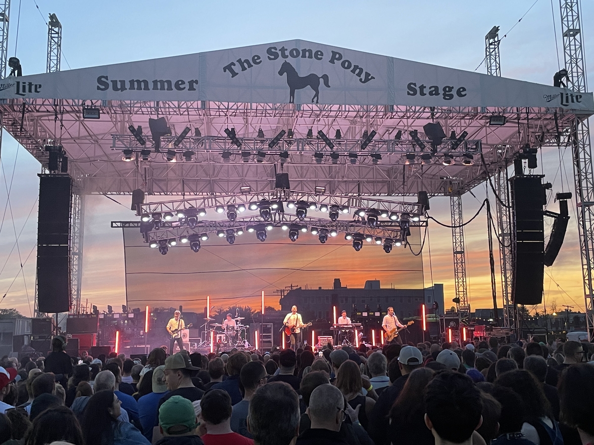 Concert History of The Stone Pony Summer Stage Asbury Park, New Jersey