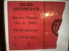 Dead Kennedys / Descendents / Social Unrest / Sea Hags on Oct 5, 1985 [904-small]