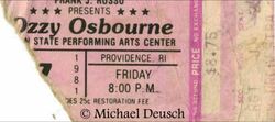 Ozzy Osbourne / Def Leppard on Aug 7, 1981 [020-small]