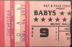 The Babys / Piper on Nov 9, 1977 [125-small]