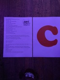C Is The Heavenly Option lyric sheet (side two), Heavenly / Panic Pocket / The Treasures Of Mexico on May 13, 2023 [132-small]