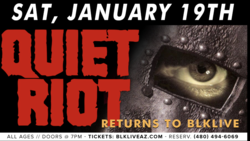 Quiet Riot / Shadow & The Thrill on Jan 19, 2019 [832-small]