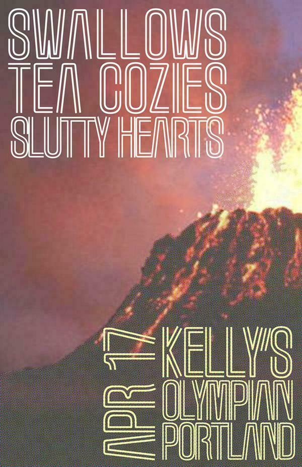 Apr 17, 2009 Swallows / Tea Cozies / Slutty Hearts at Kelly's Olympian