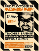 Tea Cozies / Basemint / DJ Anna Gadda Da Vida / DJ Widdle Muffins on Oct 29, 2010 [923-small]