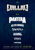 tags: Gig Poster - Pantera / Alter Bridge / Soulfly / Elegant Weapons / Vended / Mammoth WVH on Jun 28, 2023 [349-small]