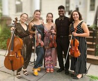 Lotus Chamber Music Collective and Edward W. Hardy (Harlem, 2019), tags: Lotus Chamber Music Collective, Emily Frederick, Sasha Ono, Tiffany Weiss, Carolina Diaz Chan, Edward W. Hardy, New York, New York, United States, Morris-jumel Mansion - Omnipresent Music Festival (2021) on Aug 9, 2021 [386-small]