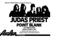 Judas Priest / Point Blank on Oct 23, 1979 [516-small]