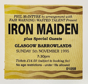 Iron Maiden / My Dying Bride on Nov 5, 1995 [543-small]
