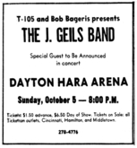 The J. Geils Band on Oct 5, 1975 [736-small]