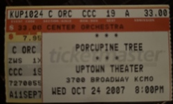 Porcupine Tree / 3 (Three) on Oct 24, 2007 [828-small]