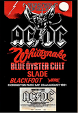AC/DC / Whitesnake / Slade 1981 / Blue Öyster Cult / Blackfoot 1981 / Tommy Vance D.J. 1981 on Aug 22, 1981 [884-small]