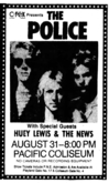 The Police / Huey Lewis and The News on Aug 31, 1982 [886-small]
