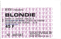 Blondie / Casino Music on Jan 15, 1980 [990-small]