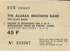 The Blues Band / Allman Brothers Band on Sep 20, 1980 [023-small]