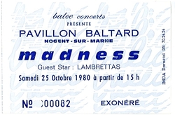 Madness / The Lambrettas on Oct 25, 1980 [038-small]