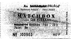 Matchbox / Les Forbans on Nov 20, 1980 [050-small]