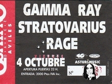 Gamma Ray / Stratovarius / Rage on Oct 4, 1996 [504-small]