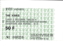 The Kinks / Nine Below Zero on Dec 8, 1980 [051-small]