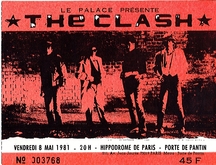The Clash / The Belle Stars on May 8, 1981 [072-small]