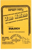 Van Halen / Eulogy on Oct 8, 1977 [793-small]