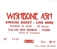 Wishbone Ash / Live Wire on Jun 16, 1981 [085-small]