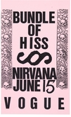 Nirvana / Bundle Of Hiss on Jun 15, 1988 [909-small]