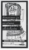 Dinosaur Jr. / Nirvana / Olivelawn on Jun 15, 1991 [932-small]