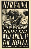 Nirvana / Fits of Depression / Bikini Kill on Apr 17, 1991 [941-small]