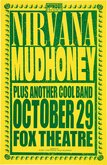 Nirvana / Mudhoney / Sprinkler on Oct 29, 1991 [944-small]