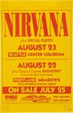 Nirvana / Mudhoney / Poison Idea / Calamity Jane on Aug 22, 1992 [963-small]