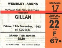 tags: Ticket - Gillan / Spider on Dec 17, 1982 [083-small]