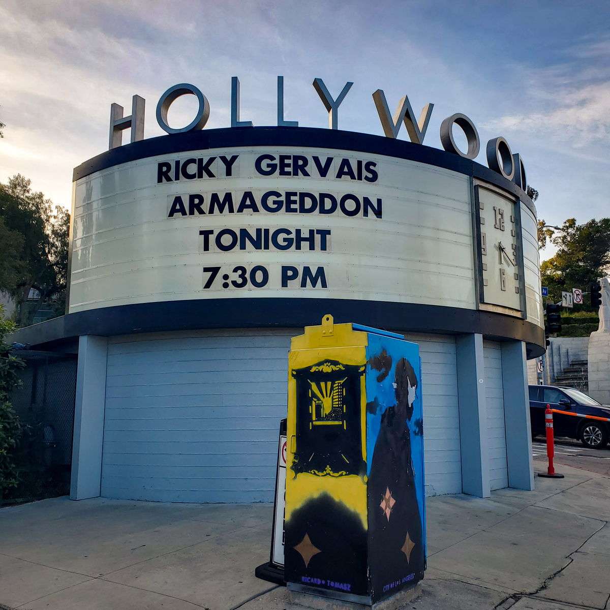 May 06, 2023: Ricky Gervais at Hollywood Bowl Los Angeles, California