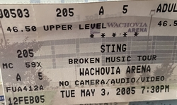 Sting on May 3, 2005 [183-small]