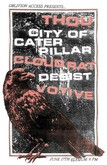 Thou / City of Caterpillar / Cloud Rat / Desist / Votive on Jun 17, 2023 [405-small]