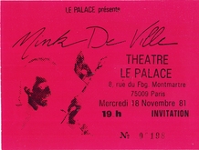 Mink Deville on Nov 18, 1981 [147-small]