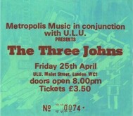 tags: Ticket - The Three Johns on Apr 25, 1986 [474-small]