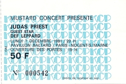 Def Leppard / Judas Priest on Dec 7, 1981 [153-small]