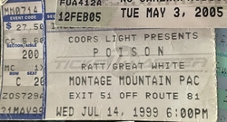 Ratt / Poison / Great White / LA Guns on Jul 14, 1999 [603-small]