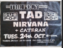 Tad / Nirvana / Cateran on Oct 24, 1989 [736-small]